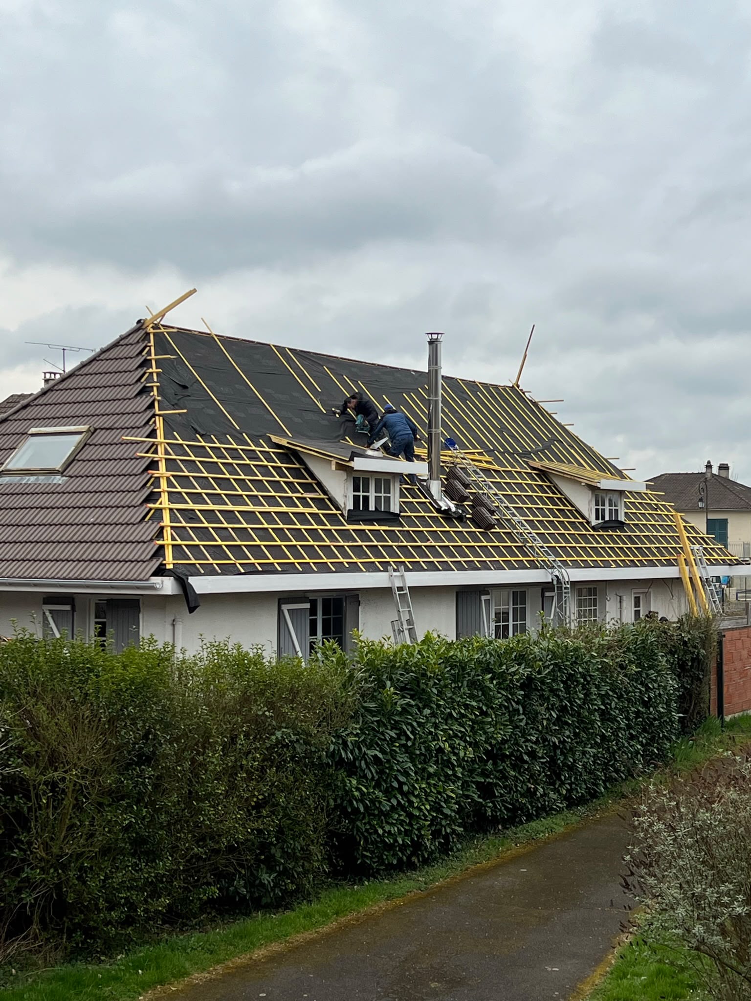 Réalisation toiture Savigny-sur-Orge